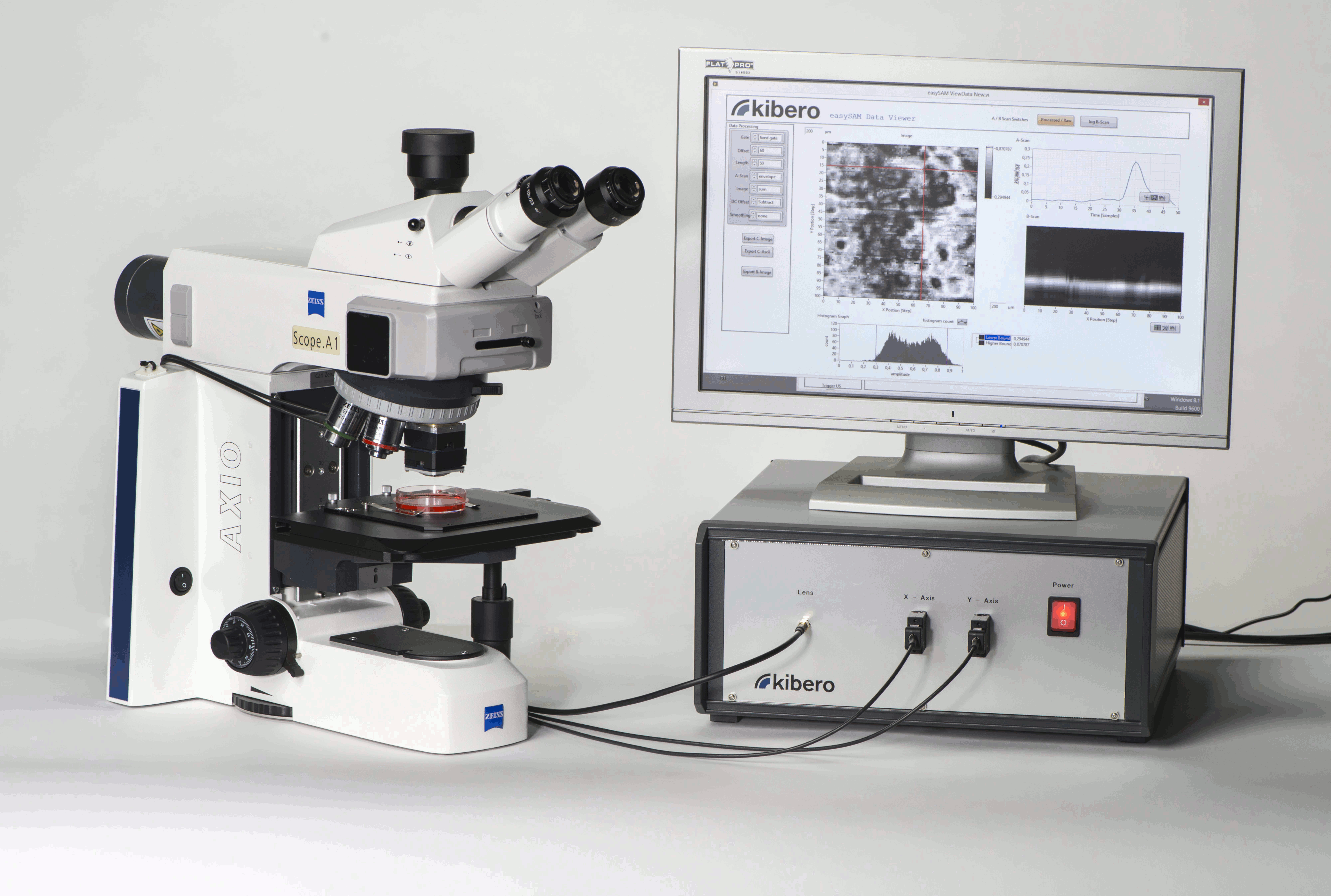 easySAM - Acoustic Microscope
